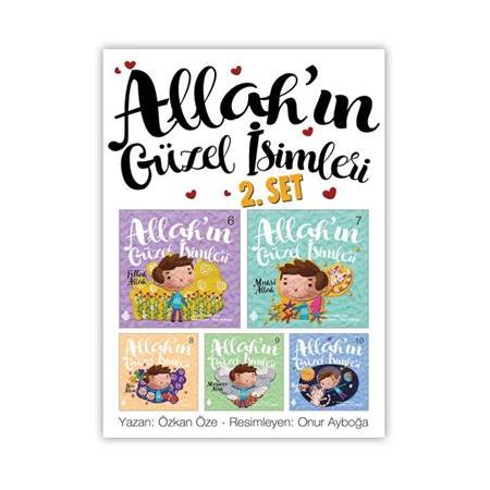 Allah'ın Güzel İsimleri 2. Set (5 Kitap) | Özkan Öze (+4 Yaş)